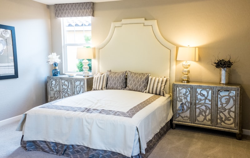 SLATTUM Upholstered Bed Frame